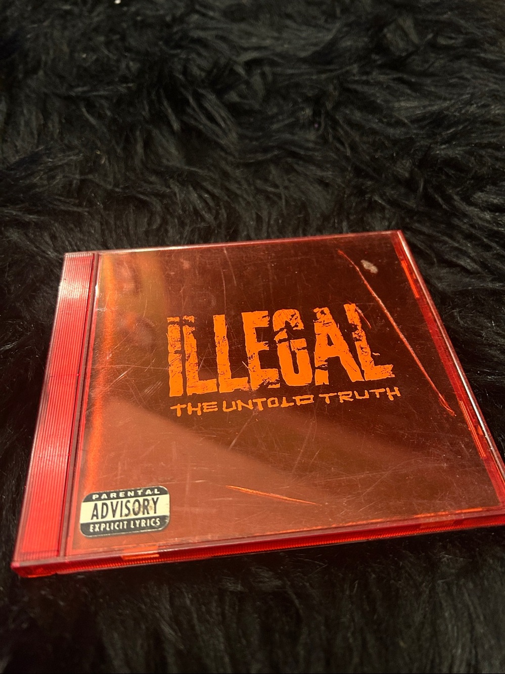 VTG 1993 Illegal - The Untold Truth Audio CD Hip-Hop RARE HTF RED TINTED Case